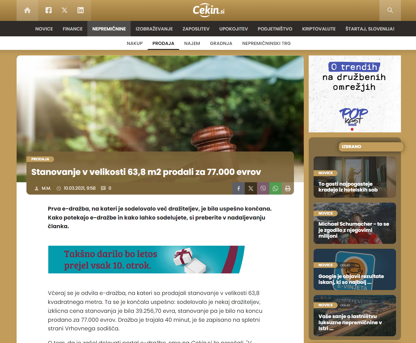 Press image - Cekin.si