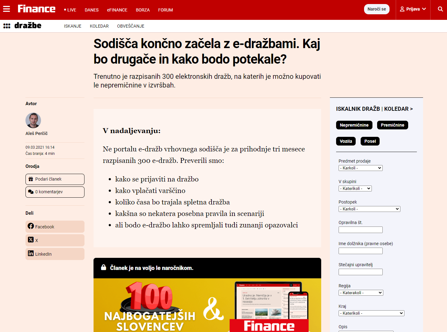 Press image - Finance.si